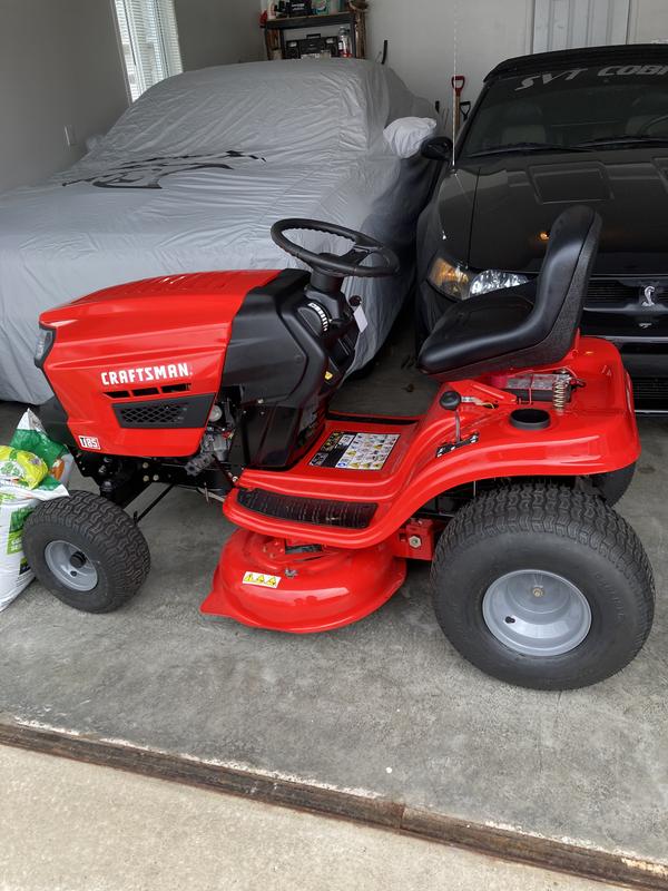 Craftsman t225 deals riding lawn mower