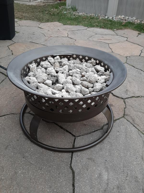 Bond Outdoor Portable Fireplace 18 1, Bond 18.5 In Portable Propane Campfire Fire Pit
