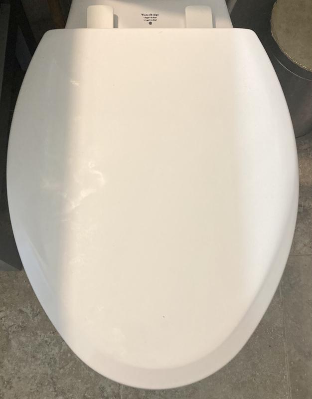 Mayfair NextStep2 White Slow Close Elongated Toilet Seat 188SLOW000