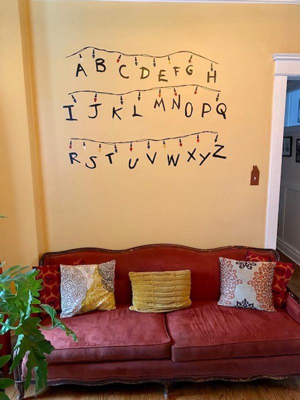 Stranger Things Alphabet - Creepy Alphabet Wall Letters