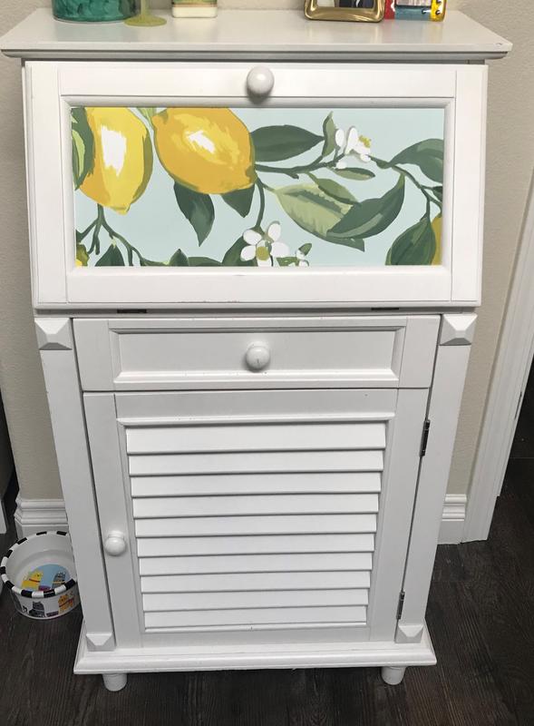 Works great on cabinets, too!