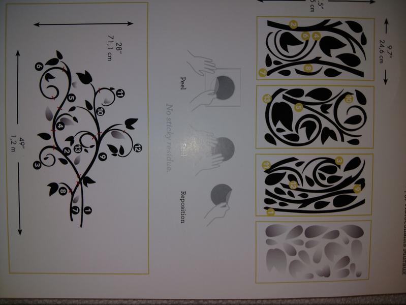 Diagram on back of box - I couldn't get all the numbers to match