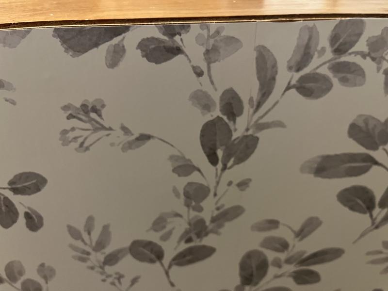 LLS4123  Lisa Love, Charcoal Harmony Peel & Stick Wallpaper Charcoal