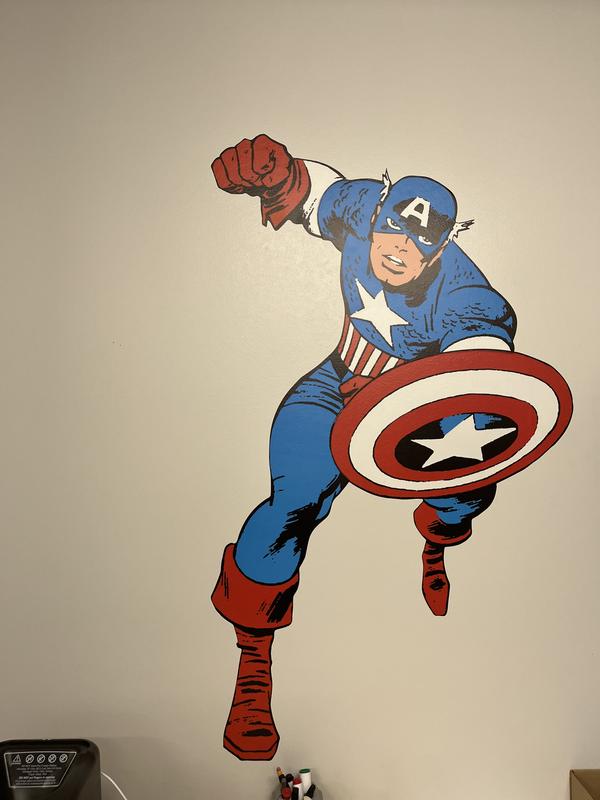 Captain America Magnet Stickers – India's Gift Store