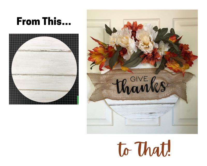 Give Thanks door accent