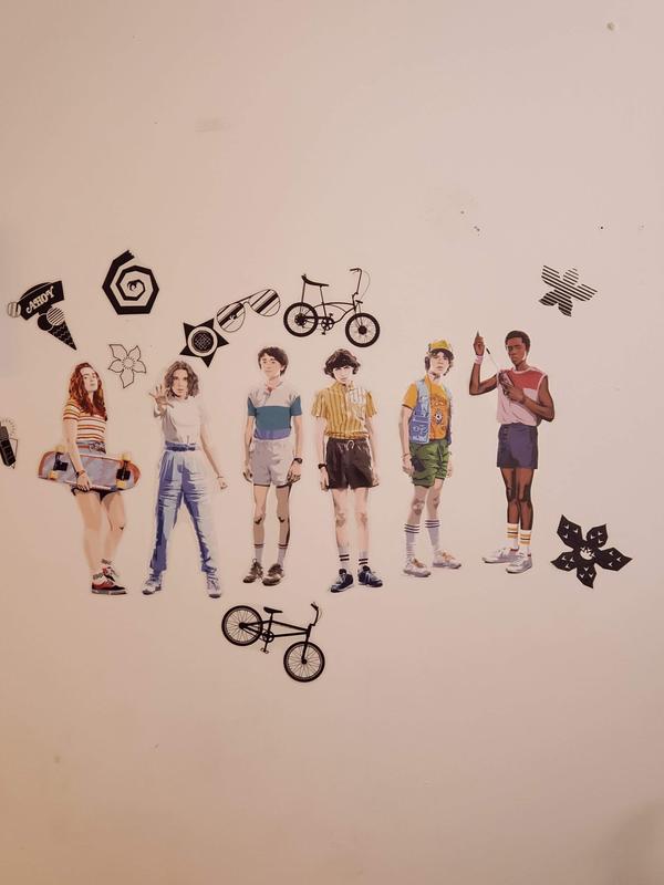 Stranger things wall decor
