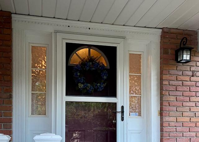 Side Windows with Mosaic Film