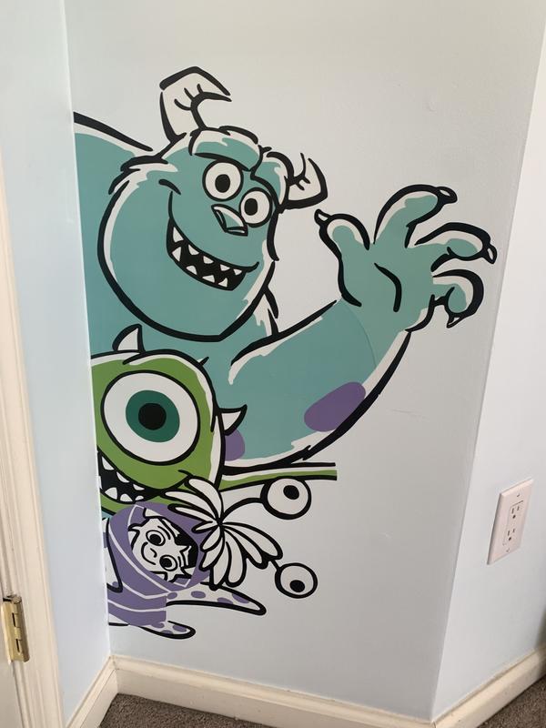 Monsters Inc Doors Sticker for Sale by paigeeeeeeeee