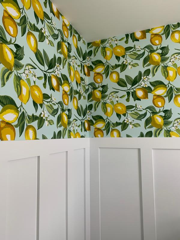 RoomMates Yellow Lemon Zest Peel and Stick Wallpaper (Covers  sq. ft.)  RMK11655WP - The Home Depot
