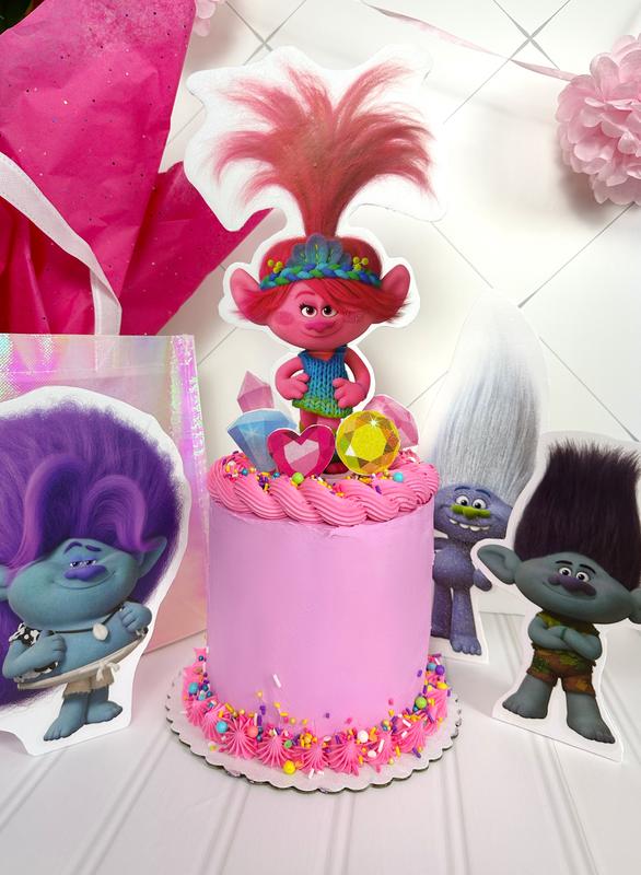Trolls 3 Band Together with Glitter Wall Decals – RoomMates Decor