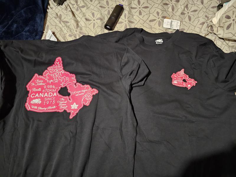 Mens Geography Of Canada T-Shirt | Graphic T-Shirts | Roots