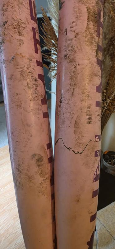 Cracked in the same spot
