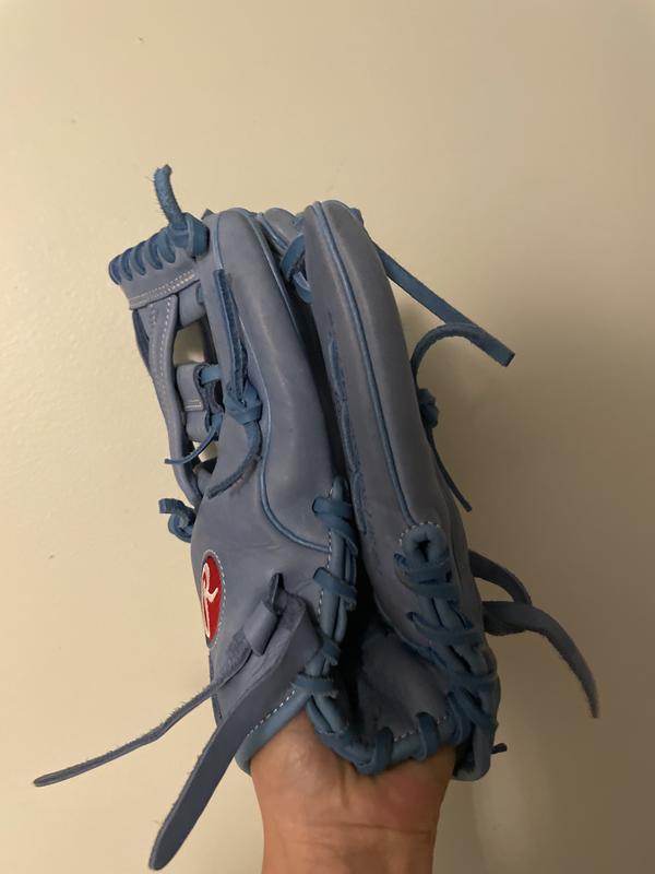 Rawlings R9 11.5-Inch Infield Glove | Black/Columbia Blue | Rawlings