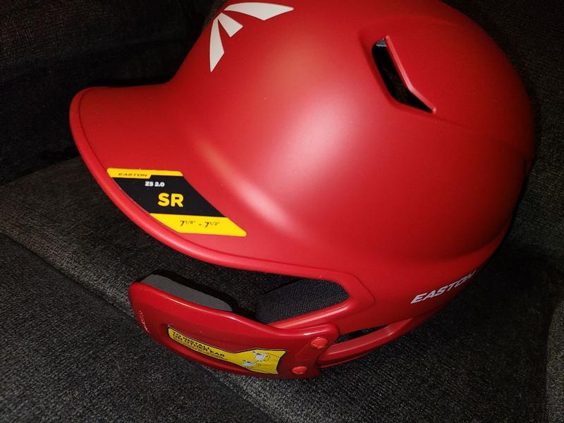 Easton Z5 2.0 Matte Solid with Universal Jaw Guard Helmet
