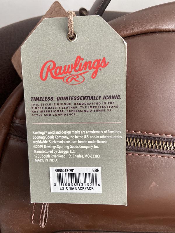 Estonia Leather Backpack Rawlings Estonia Collection Rawlings
