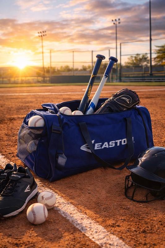 Easton E100D Duffle Bag | Baseball Duffle Bag | Easton