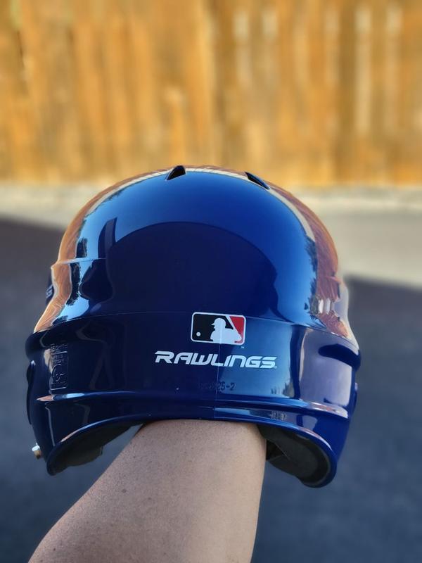 Casco Da Baseball Rawlings RCFH-BK (6 ½" - 7 ½ - Foto 5