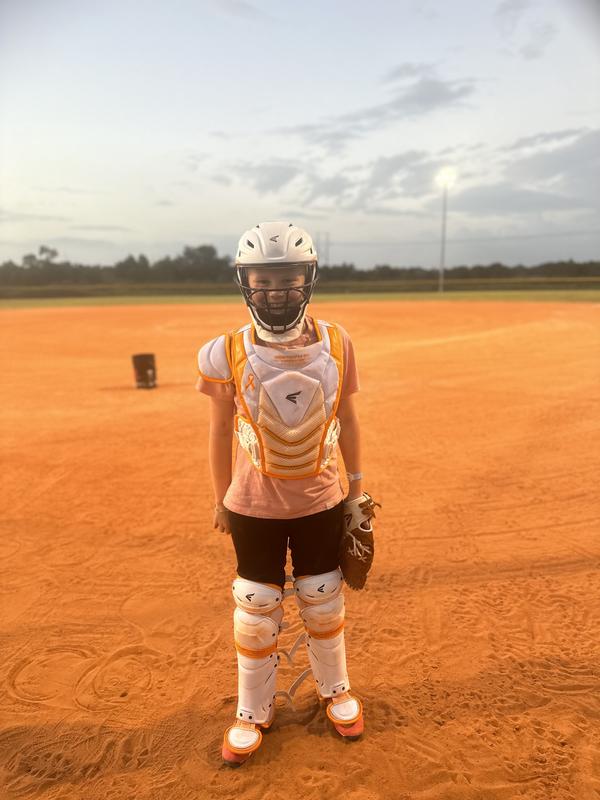 Easton x Jen Schro Pediatric Cancer Research Catcher's Gear