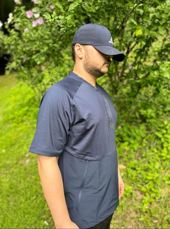 Sweat à Capuche à Manches Courtes Et Fermeture éclair 1/4 De