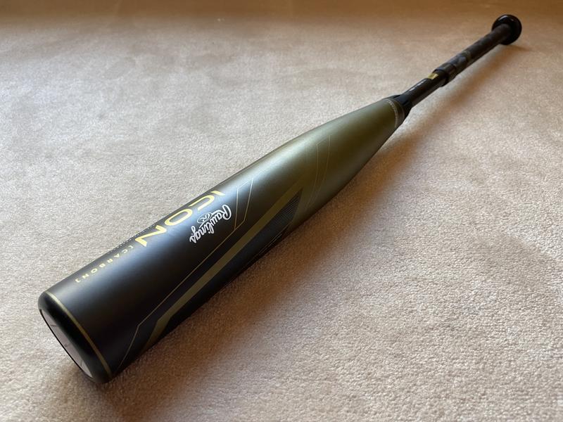 Rawlings ICON [CARBON] バット 32インチ -8 2023 Rawlings Icon USSSA Baseball Bat | Top USSSA Bats | Rawlings
