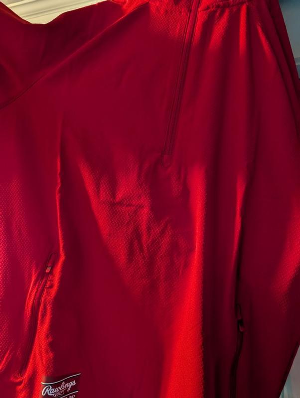 Rawlings ColorSync Short Sleeve Hooded Cage Jacket | Athletic Fit