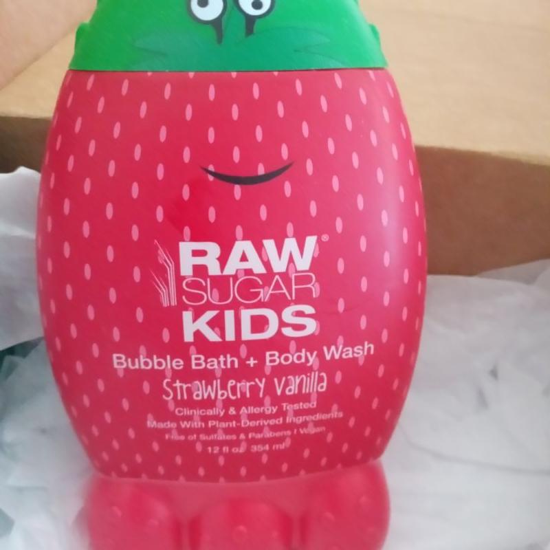 Kids' 2-in-1 Bubble Bath + Body Wash, Strawberry Vanilla