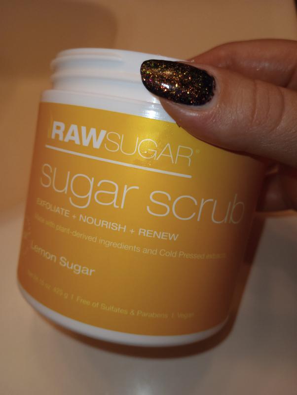 Raw Sugar Sugar Scrub Lemon Sugar - 15oz : Target