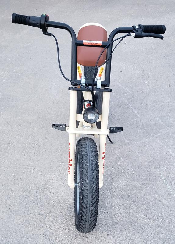 Best Buy: Razor Rambler 16 eBike w/ 11.5 Miles Max Operating Range and 15.5  mph Max Speed Large Tan 15128785