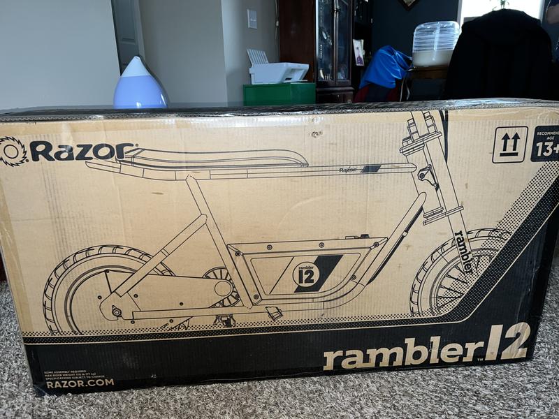 Razor Rambler Mini vélo électrique 12-24 V Style rétro - Draisienne  électrique - Achat & prix