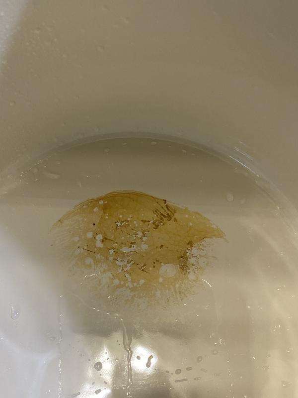 It burned vegetable oils