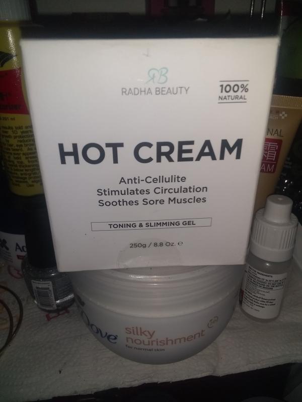 Hot Cream Cellulite Reduction Radha Beauty