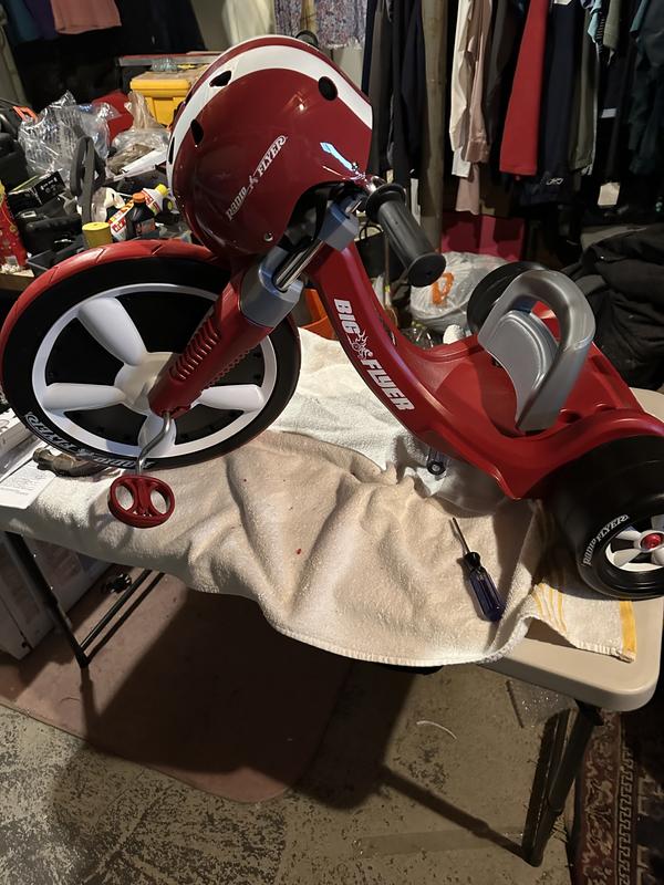 Radio flyer big wheel hot sale tricycle