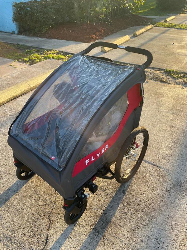 Ccm double best sale bike trailer