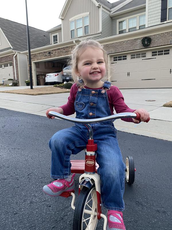 Scarlett's first Tricycle!