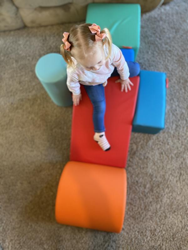 Tumble Town Foam Climbing Blocks for Toddlers