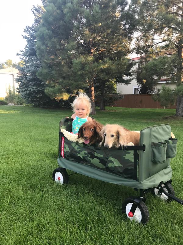 camo radio flyer wagon