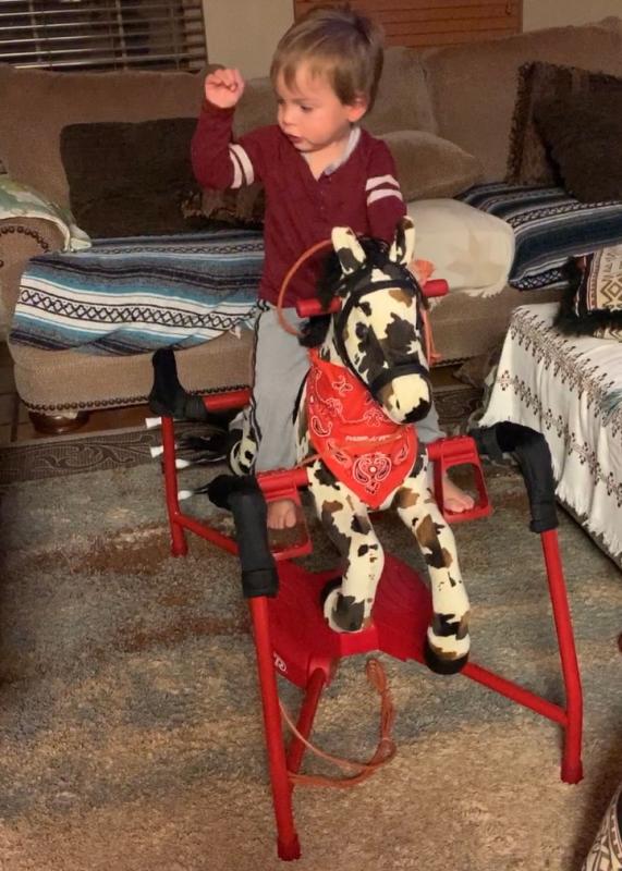 radio flyer freckles rocking horse