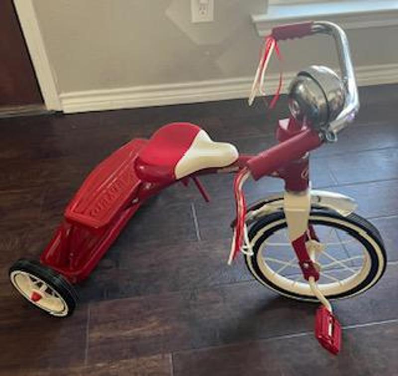 Old radio flyer clearance tricycle