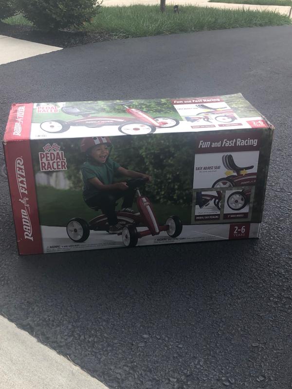 vintage radio flyer pedal car