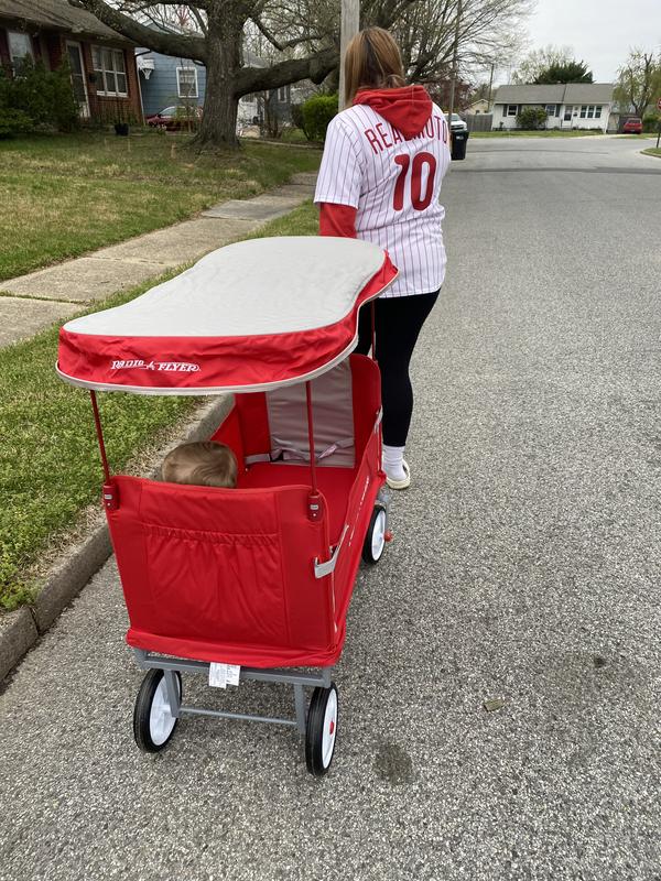 Radio flyer best sale wagon canopy