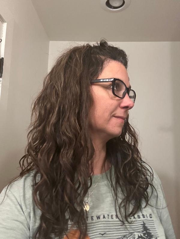 I finally have actual curls and not waves!