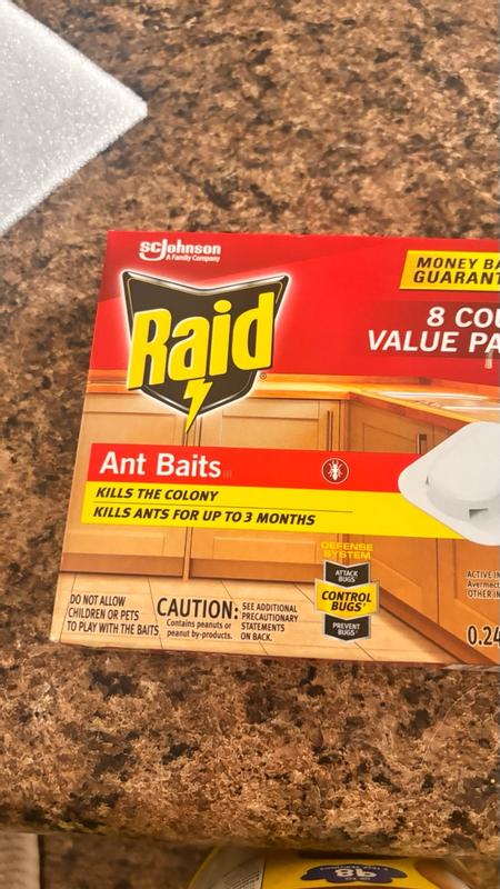 Raid Ant Baits III -oz Ant bait station 8 -Pack in the Exterior ...