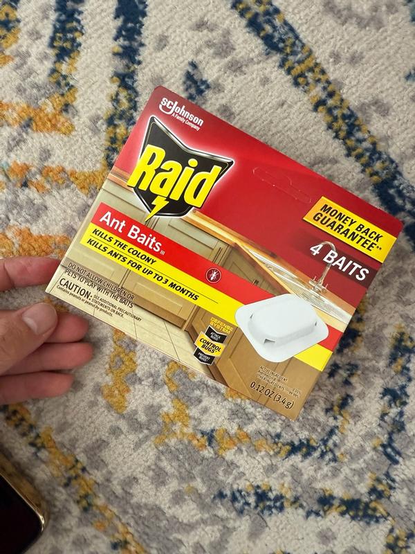 Raid Ant Baits Indoor Ant Killer, 8 Baits, 0.24 oz Total