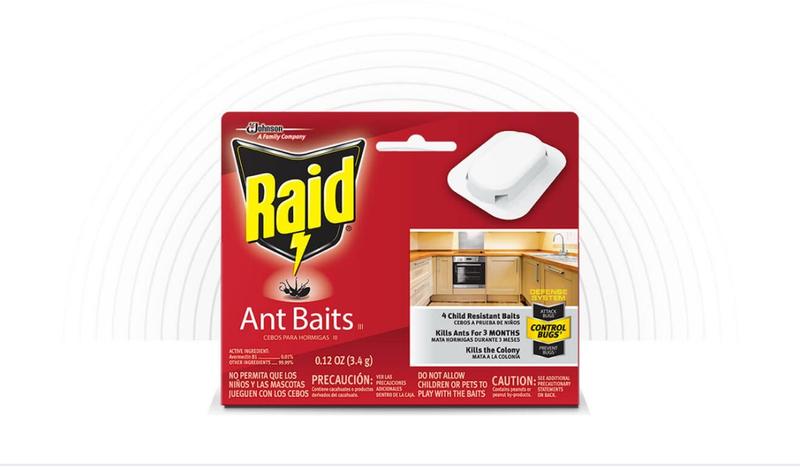 Raid Ant Baits III -oz Ant bait station 8 -Pack in the Exterior ...