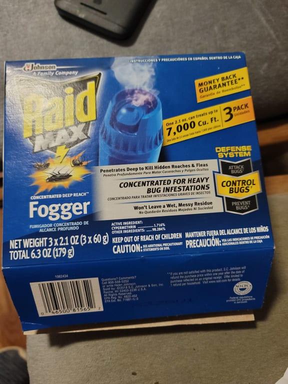Raid Dry Fogger Ant Killer Fogger (3Pack) At, 42 OFF