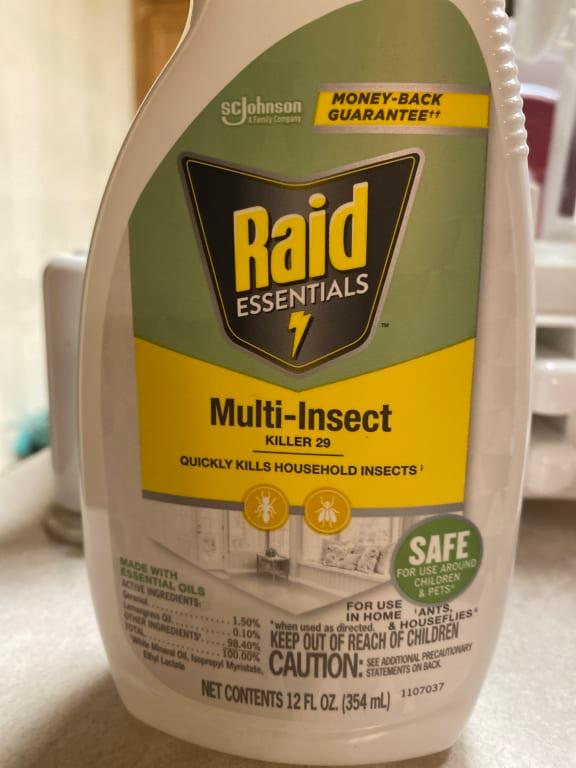 is raid ant killer safe for dogs