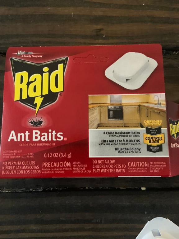 Raid Ant Baits Indoor Ant Killer - 0.12oz/4ct