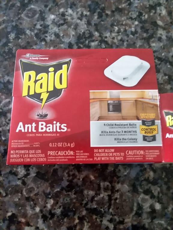 Raid Ant Baits Indoor Ant Killer - 0.12oz/4ct