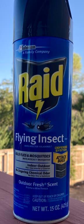 Raid flying store insect killer