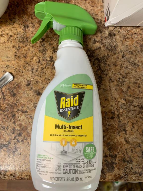 is raid ant killer safe for dogs